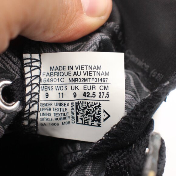 Converse Chuck Taylors Men’s 9 Women’s 11 Batman Suicide Squad DC Comics - Picture 3 of 10